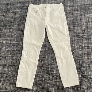 MOTHER Looker Crop Glass Slipper 29